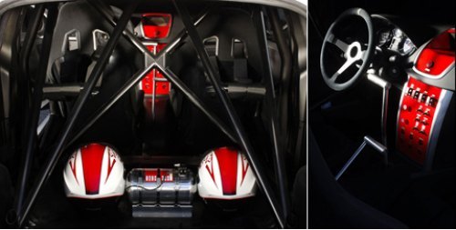 Каркас безопасности, никаких лишних атрибутов, Peugeot 207 RCup к старту готов.