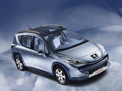 Создавая Peugeot 207 SW Outdoor Concept, французы оглядывались на свои экстравагантные модели 1007…