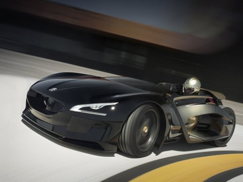 Многие детали Peugeot EX1 как бы парят в воздухе. Сами французы называют это причудливым словом…