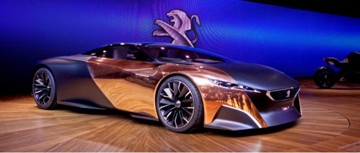 Шоу-кар Peugeot Onyx, показанный на Парижском автосалоне в 2012 году, щеголял передними «крыльями»…