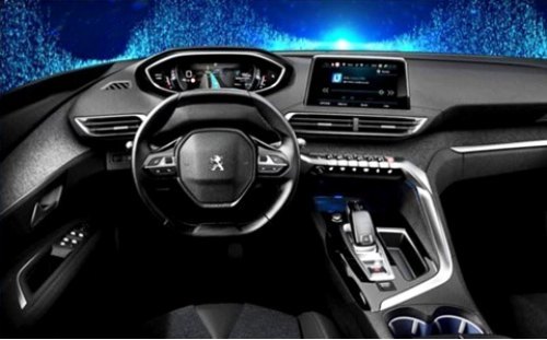 Судя по этому изображению, салон Peugeot 3008 при смене поколений поменяется довольно заметно. В…