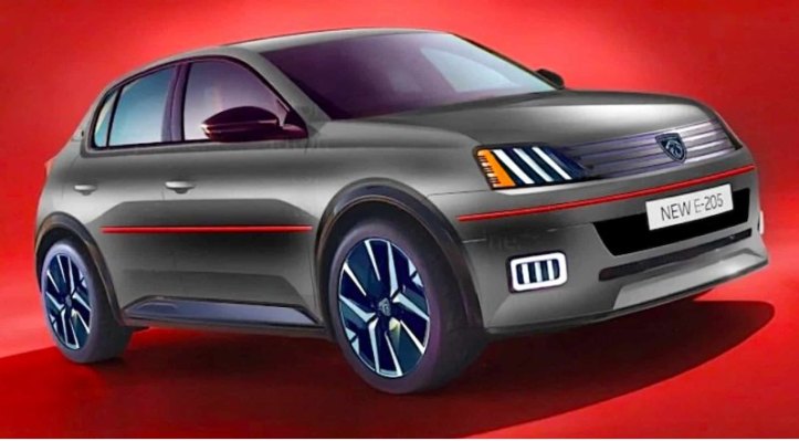 Новый хэтчбек Peugeot E-205 бросит вызов Renault 5
