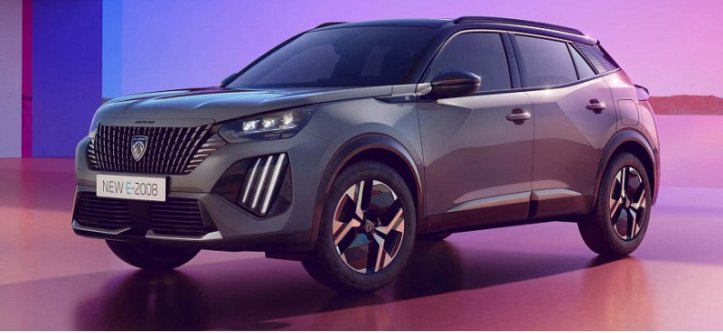 Компания Peugeot представила электрический кроссовер Peugeot 2008 Facelift 2024 года