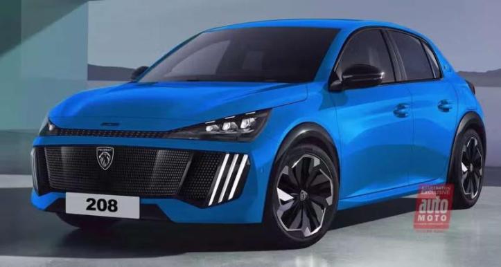 Рендер нового Peugeot 208