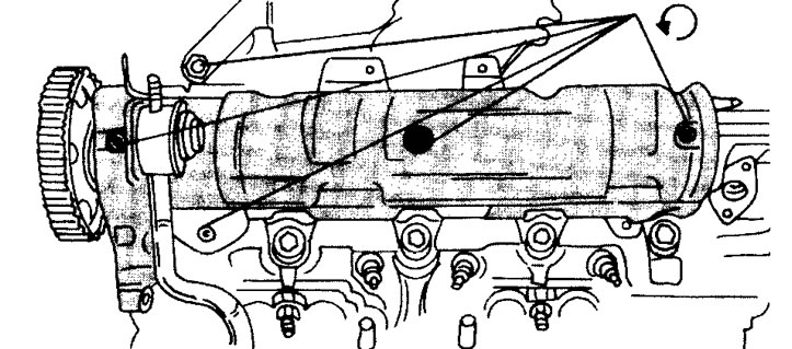 4.13 8 szelepes motor hengerfejfedelének rögzítése