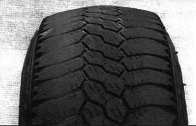 Types of tire wear