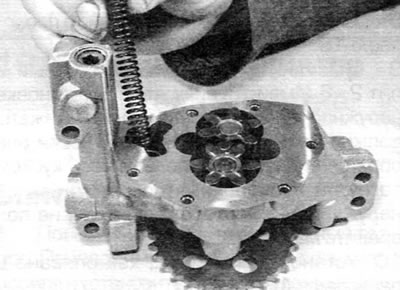 Figure 15.5, b....then remove the cover and take out the spring...