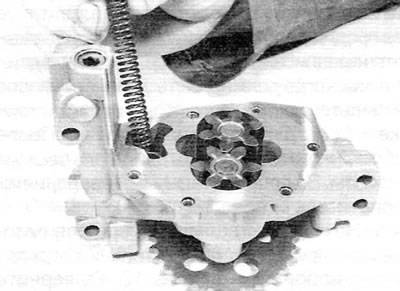 Figure 15.6, b....remove the cover, spring...
