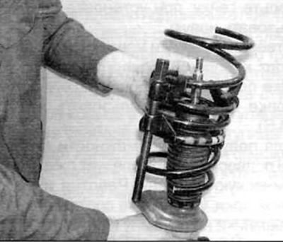 5.8, in....compressed spring...