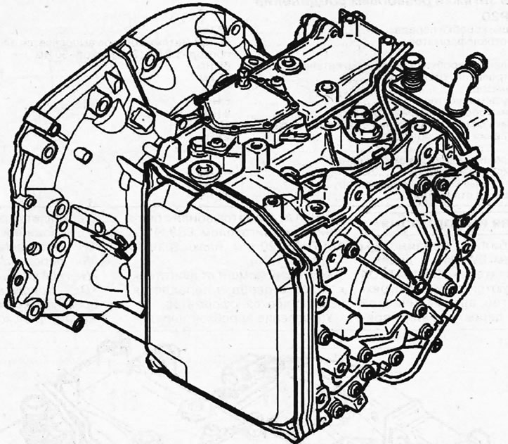 1.0a Automatski mjenjač BVA AL4, ugrađen u vozila s dizelskim motorom DW10ATED4