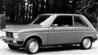 Peugeot 104, 1974 an, cu trei uși