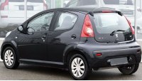 Peugeot 107, 2008 rok, zadný pohľad