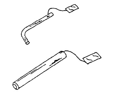 Рис. 21. Блокирующие штифты для регулировки механизма газораспределения. Сверху изображен штифт для…