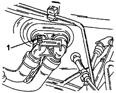 Фигура 156. Всички двигатели имат вентил за изпускане на въздух (1) в точката на свързване на…