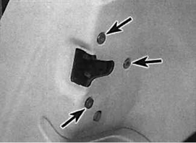 Замок и ручки открытия двери — снятие и установка (Пежо 406, 1995-2004 ...