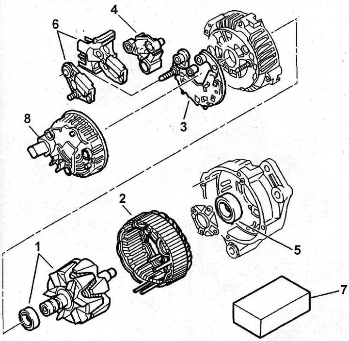 4.0a Valeo generátor